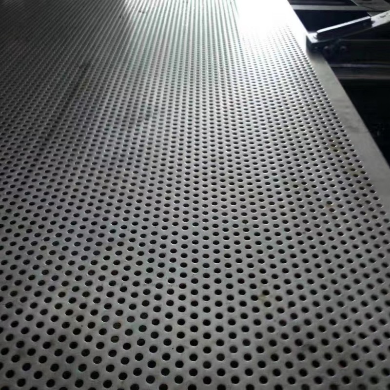 304 316 Stainless Steel Perforated Sheet For Ventilation Panels 1250mm Width