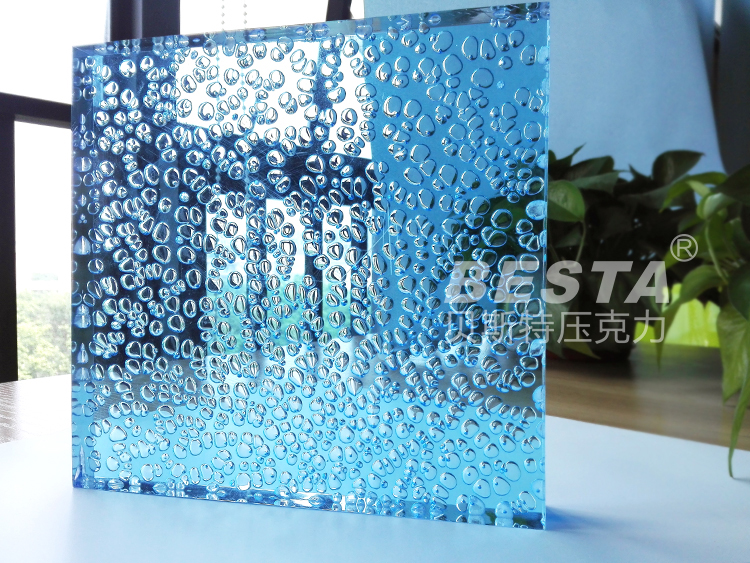 Customization Bubble Acrylic Sheet 7mm-50mm Bubble Plastic Sheet