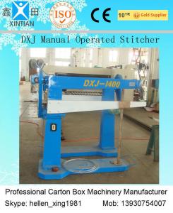 China Micro Industrial Corrugated Carton Machinery Steel Semi-Auto Stapler wholesale