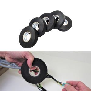 China Automotive Cloth Wire Harness Tape , Acrylates Copolymer Black Cloth Electrical Tape wholesale