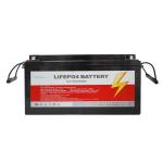 300ah 12V 24V Battery Lifepo4 Lithium Battery Pack RV Rechargeable Solar