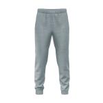 Mens Fleece Elastic Bottom Pocketed Sweatpants 100% Polyester