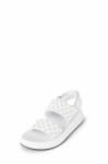Anti Slippery Womens Platform Sandals Mirror Electrically Embroidered Lattice