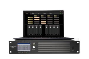 China 4CH Dante Matrix Audio Amplifier / 600W Digital Class D Amplifier wholesale