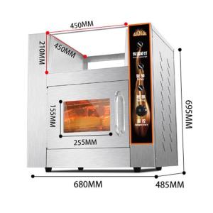 China 2.2 Kw Commercial Baking Equipment Baked Sweet Potato Machine wholesale