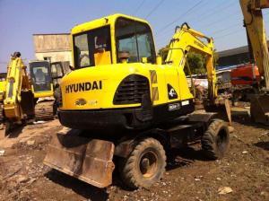China USED HYUNDAI Wheel Excavator 60W-7 FOR SALE wholesale