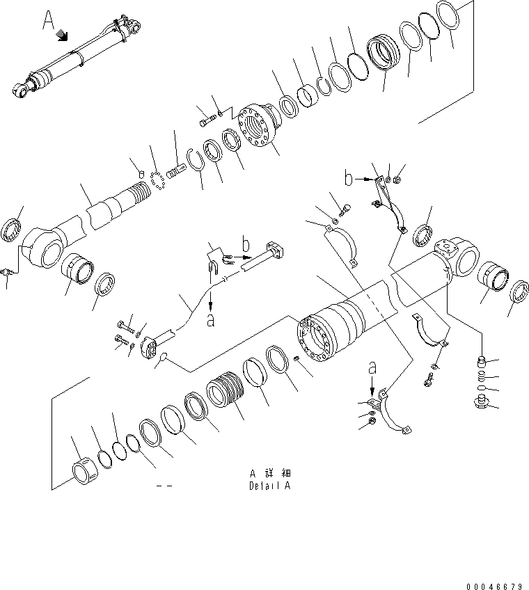 KOMATSU 707-98-58240 Parts SERVICE KIT