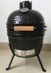 13 Inch Adjustable Height Mini Kamado Barbecue Grill Smoker