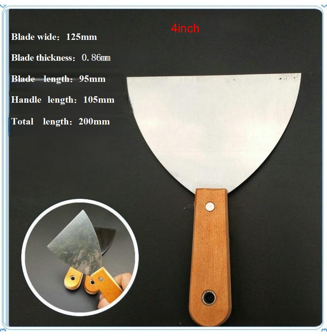 Polishing Blades Putty Scrapers Knife with Plastic Handle Customized Support OEM Logo