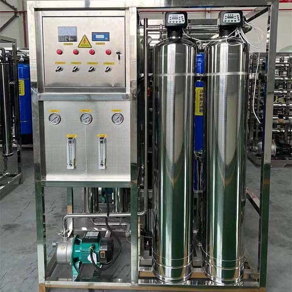 0.25T 40C Water Processing Machine 2TPH With Two Stage Reverse Osmosis Water Treatment