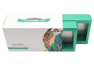 China OEM ODM Tea Paper Box Card Paper Folding Gift Box Hot Stamping Craft wholesale