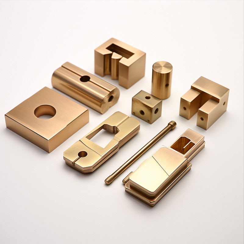 High Precision Machining Small Parts Brass Machined Parts CNC Milling Service