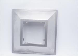 China Stainless Steel Metal Stamping Parts Square LED Lamp Vocer 157 * 157 mm wholesale