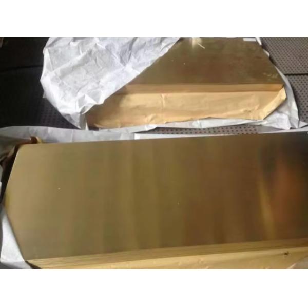 Industrial Brass Sheet Polished For Welding Bending Cutting Applications 0.1mm-200mm