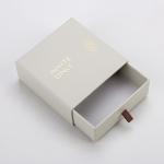EPS CDR Aseptic Hot Stamping Box Gold Jewelry Paper Logo SGS