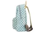 PU Leather Awesome Womens Backpack Bags Light Blue Colored For Travelling