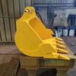 Smooth Welding Excavator Bucket For Telescopic Dipper Arm LG700 SK200 ZX200