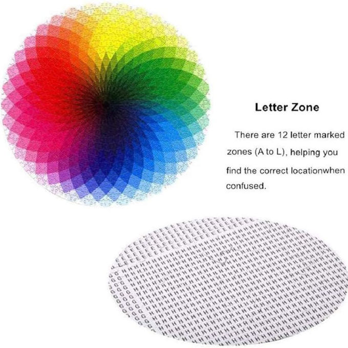 Commemorative CMYK 205gsm CCNB Round Puzzles Toy For Adults