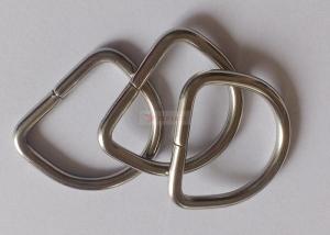 China 25x30mm Stainless Steel D Rings To Secure Removable Insulation Jacket wholesale