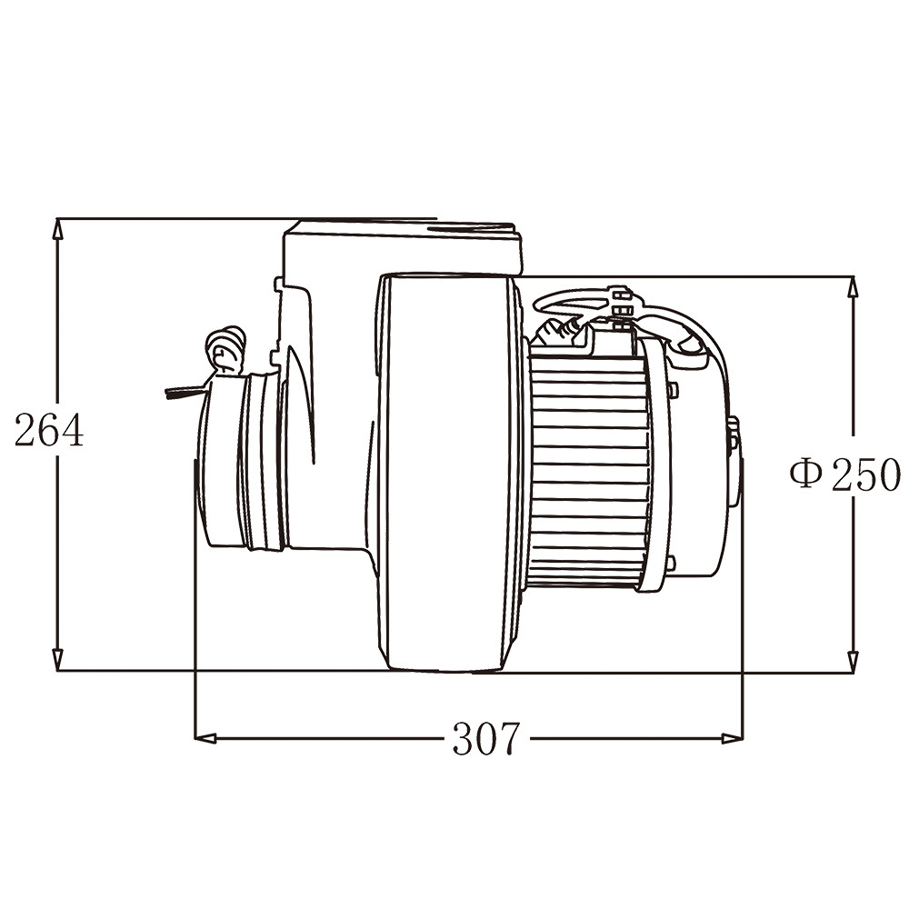 2500rpm Vertical Forklift BLDC Horizontal Drive Wheel Unit