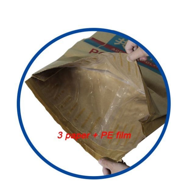 Flexo Printing Pinch Bottom Multiwall Paper Bags 7 Colors Available For Customization