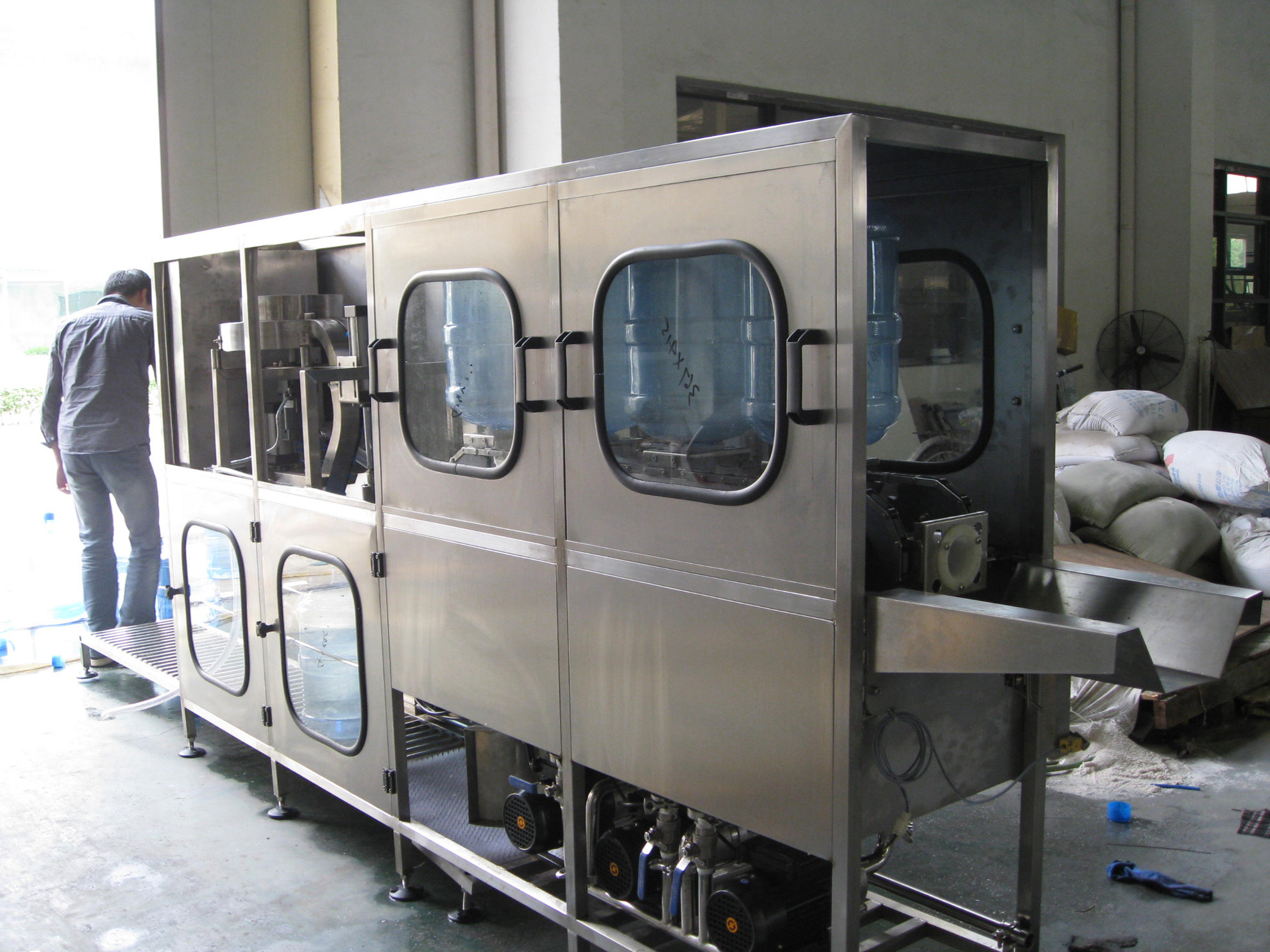 150BPH 20L Pure Water Automatic Liquid Bottle Filling Machine