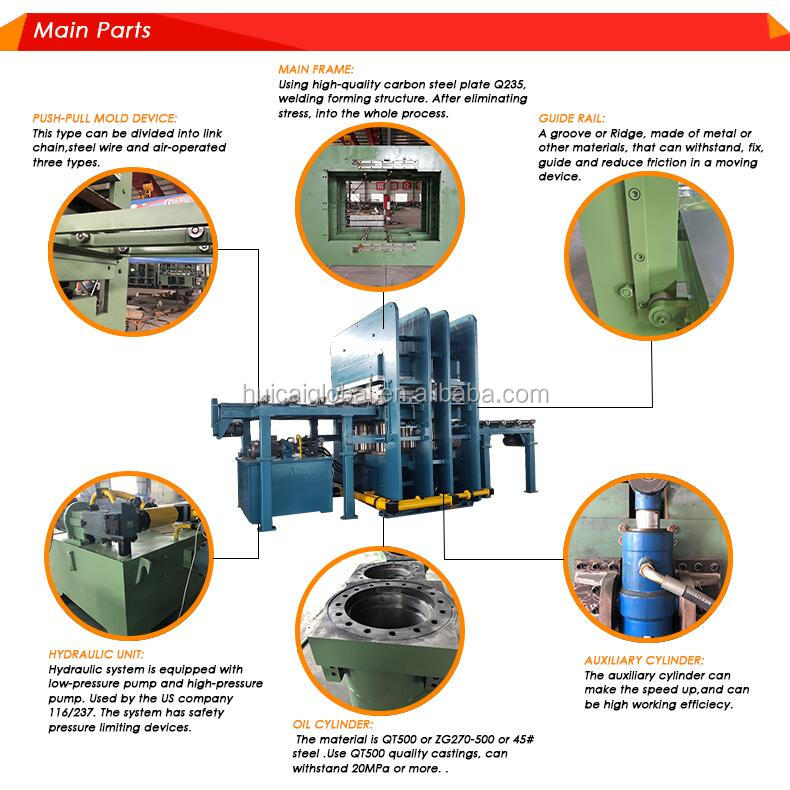 Tire Tread Rubber Vulcanizing Press Machine for State-of-the-Art Manufacturing Plant