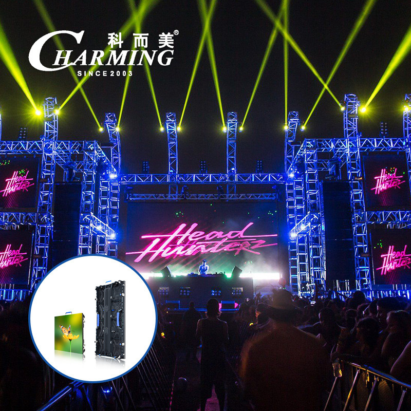 P3.91 Outdoor Advertising LED Video Wall Screen IP65 Waterproof