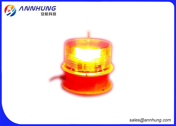 Solar Obstruction Light For Large Engineer Machinery