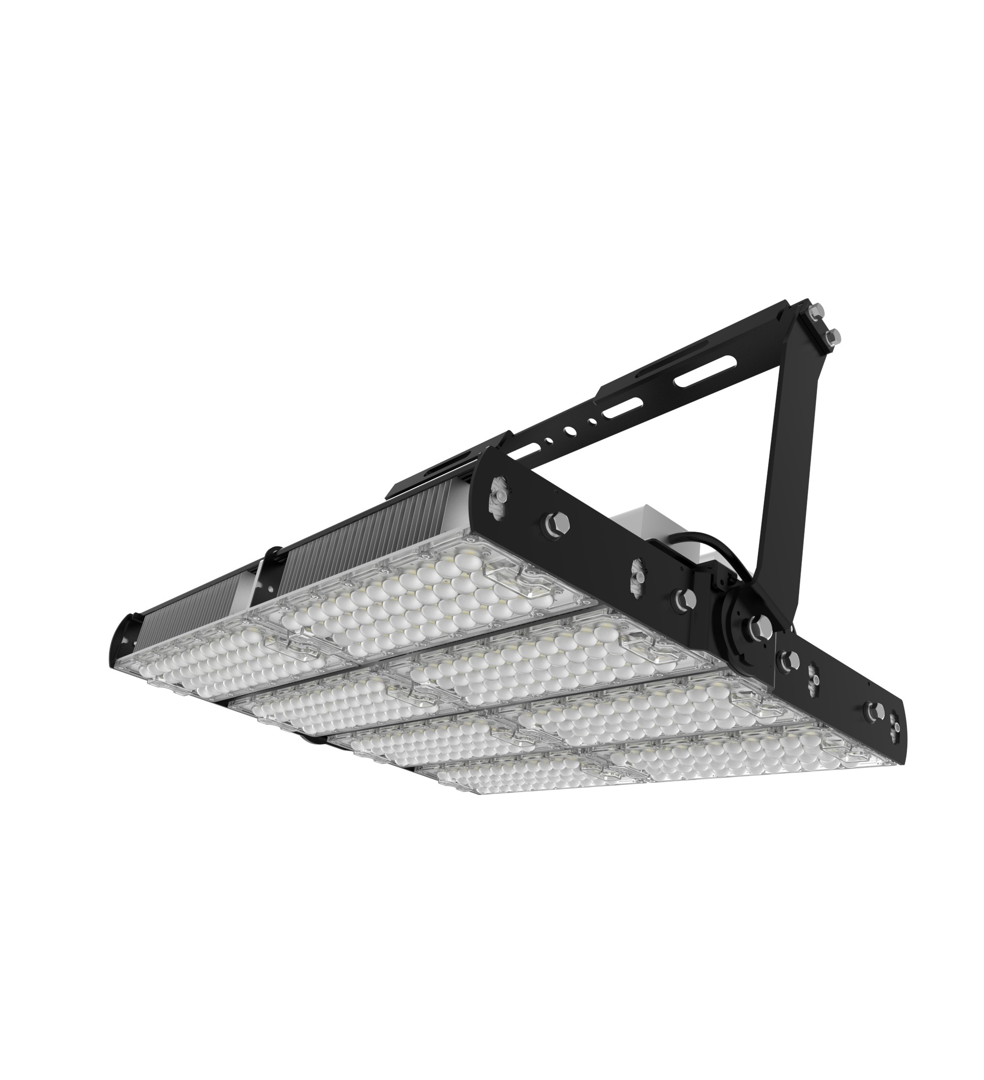 140000 lumen led outdoor stadium light on 40m high mast lighting pole 1000W china future lights
