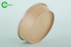 China Biodegradable Sturdy Paper Bowls , Single Wall Christmas Disposable Bowls wholesale
