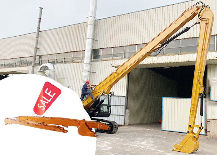 20ton-22ton Long Reach Digger Demolition Boom Arm For Cat Hitachi Komatsu