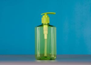 China Plastic 270ml Empty Shampoo Bottles With Pump Transparent wholesale