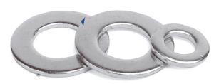 China Zinc Plated Surface Thick Stainless Steel Washers 1/4-1-1/2 Grade 4.8 wholesale