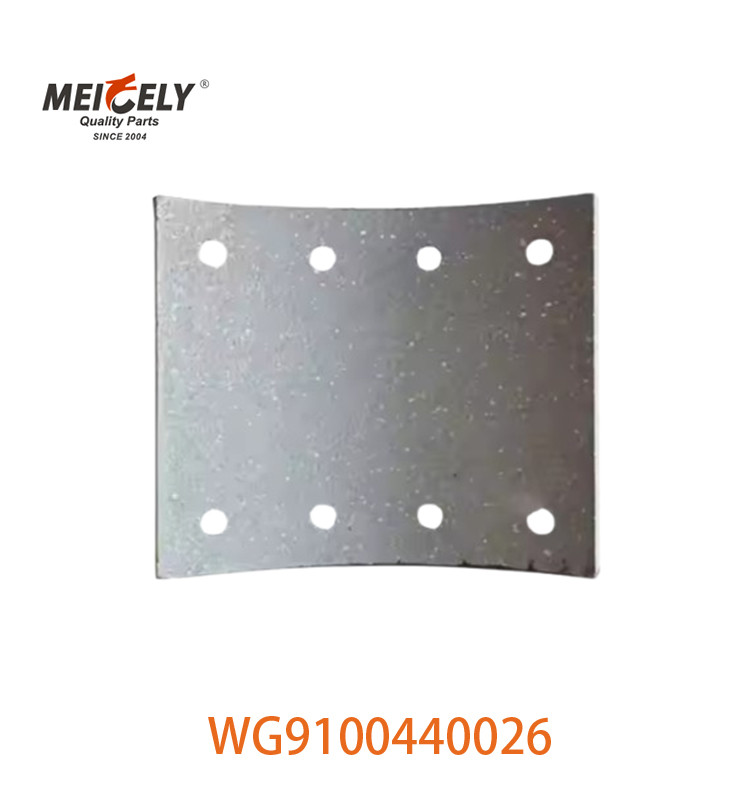 Brake Lining WG9100440026 For SINOTRUK HOWO WG9100440028 Heavy Duty Truck