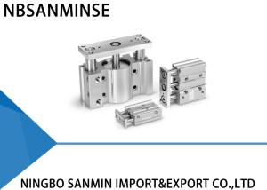 China MGP Series Compact Guided Pneumatic Cylinder 12 - 100mm Bore Size Double Acting Action wholesale
