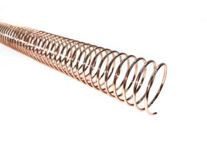 China A4 High End Notebook 25.4mm Metal Spiral Binding Coil wholesale