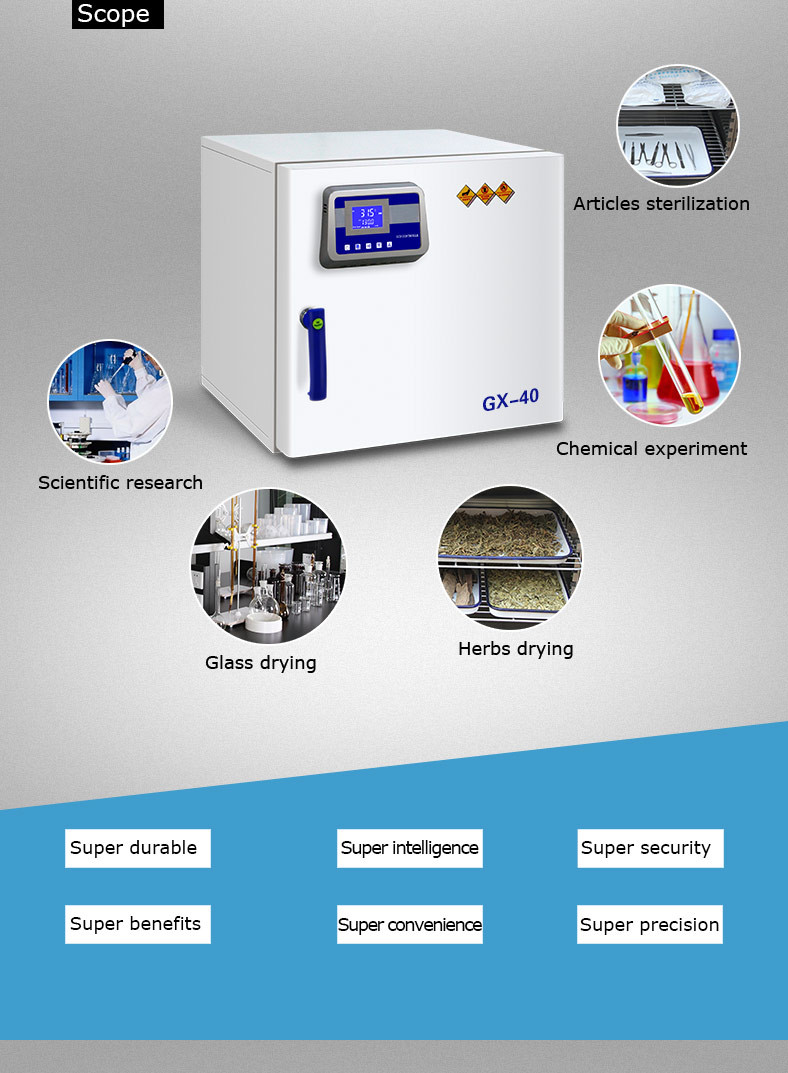 70L Laboratory Dryer Oven High Temperature Hot Air Experimental Electric Heating Blast Constant Temperature Drying Oven