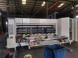 China Pizza Carton Box 380v Printer Slotter Die Cutter Machine wholesale