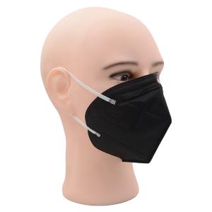 China Black 5 Ply Protective Medical 16.5cm*20cm KN95 Face Masks OZONE Disinfect wholesale