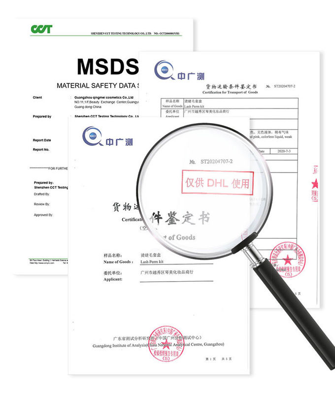MSDS Semi Permanent Curling Wave Eyelash Lift Kit Eyelash Perm Kit