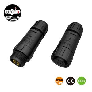 China Mountable 4 Pins M14 IP68 Waterproof Circular Connector wholesale