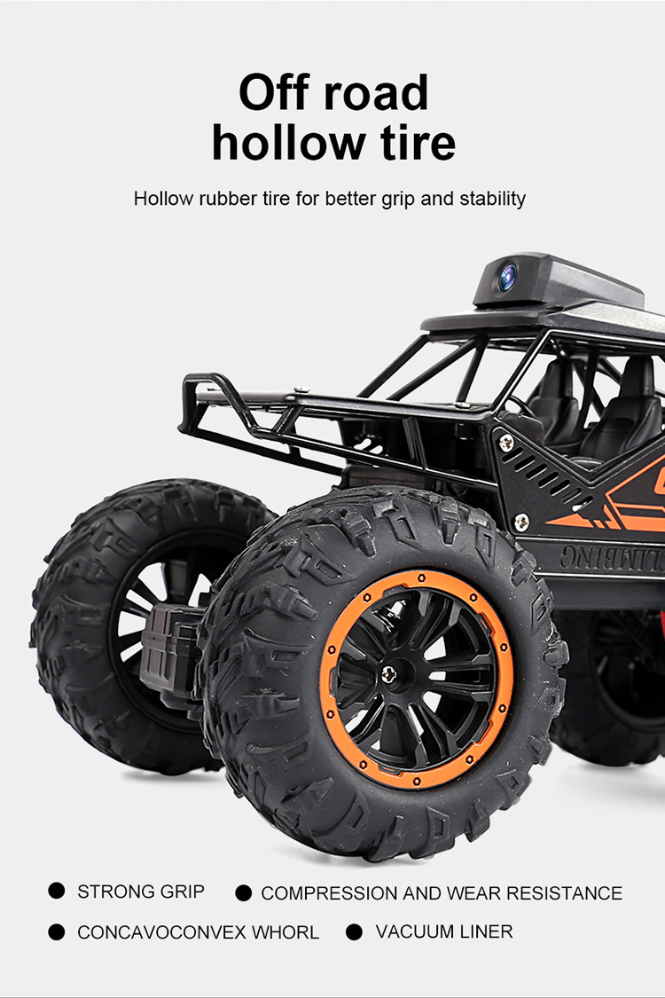 WIFI Outdoor RC Car Toy 720P Definition Image Transmission Video Car for 5-7 Years Old