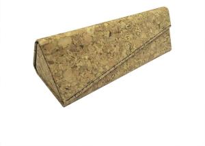 China Eco-friendly Leather Foldable Eyeglass Case With Custom Logo wholesale