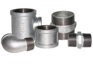 Cast Iron Water Main Plumbing Pipe Fittings 1/2 Inch Galvanized Pipe Coupler