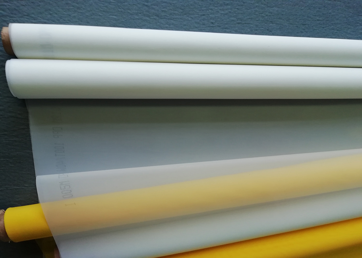 110 Polyester Silk Screen Printing Mesh Roll Most Width 3.06 Meters Plain Weave