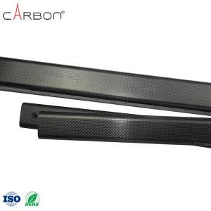 China Customized Logo Carbon Fiber Tube Round Oval Square Shapes CBST001 wholesale