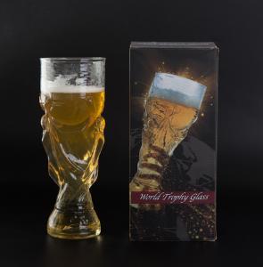 China Customization Crystal Glass Cup Sustainable With Football Shape wholesale