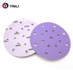 Round Shape Zirconia Sanding Disc 6 Inch Sanding Discs 80 Grit