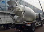 White Euro 4 Light Duty Sinotruk Howo 5 Cbm Mini Concrete Mixer Truck